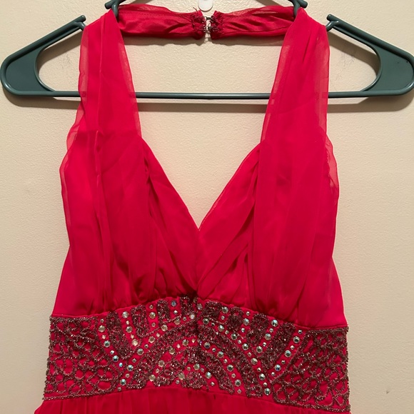 Mike Benet Formals Vintage Pink Prom Formal Dress 6 - Picture 2 of 8